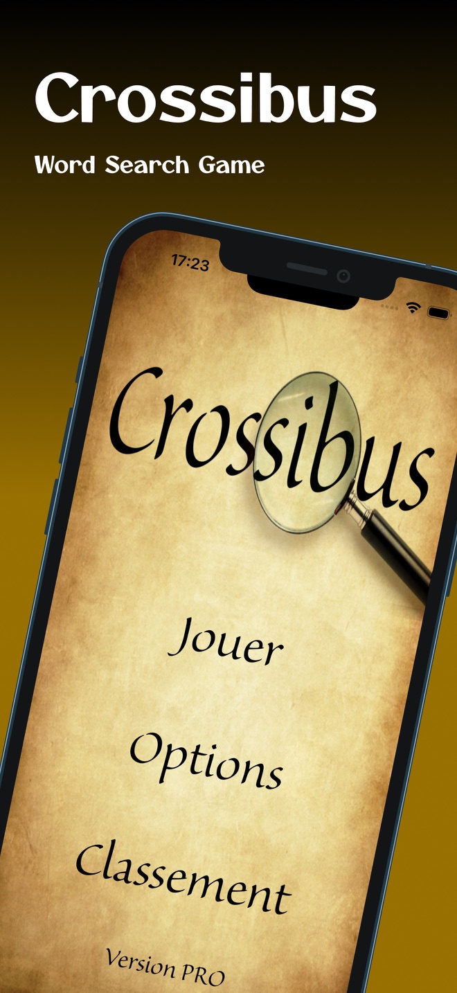 Crossibus: Jeu de Mots Mêlés - capture iPhone 1