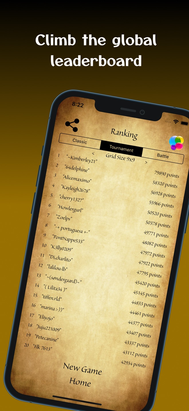 Crossibus: Jeu de Mots Mêlés - capture iPhone 4